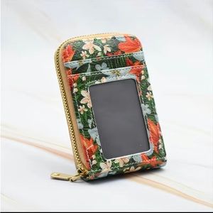 ID Card Case For Women, PU Card Holder, Women's Wallet